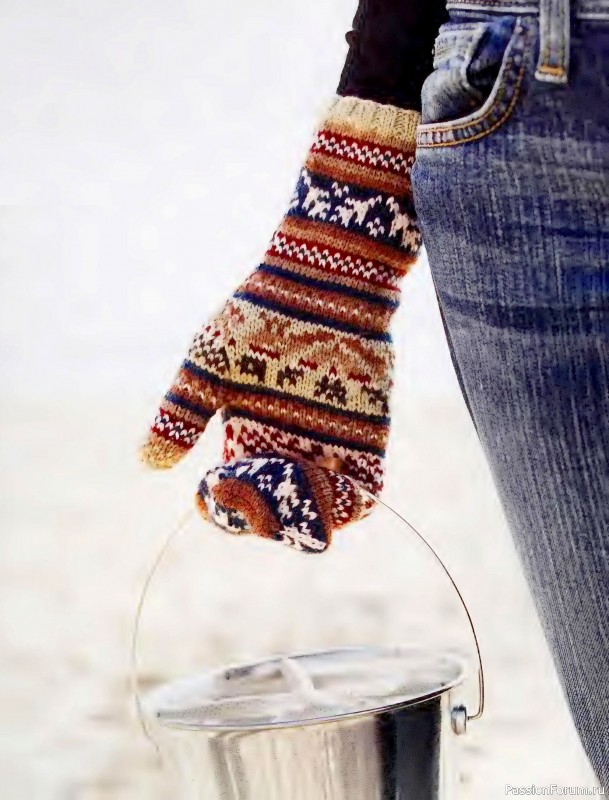 Вязаные проекты в книге «Fearless Fair Isle Knitting»