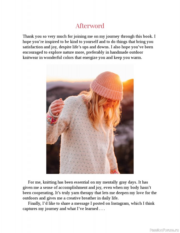 Вязаные проекты в книге «Happy Nordic Knits». Продолжение