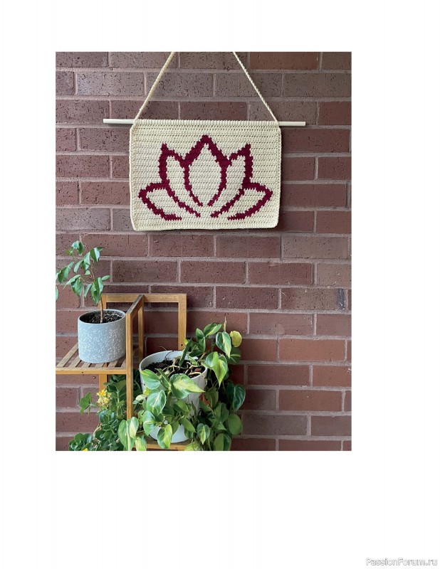 Вязаные проекты в книге «Modern Crochet Tapestries». Продолжение