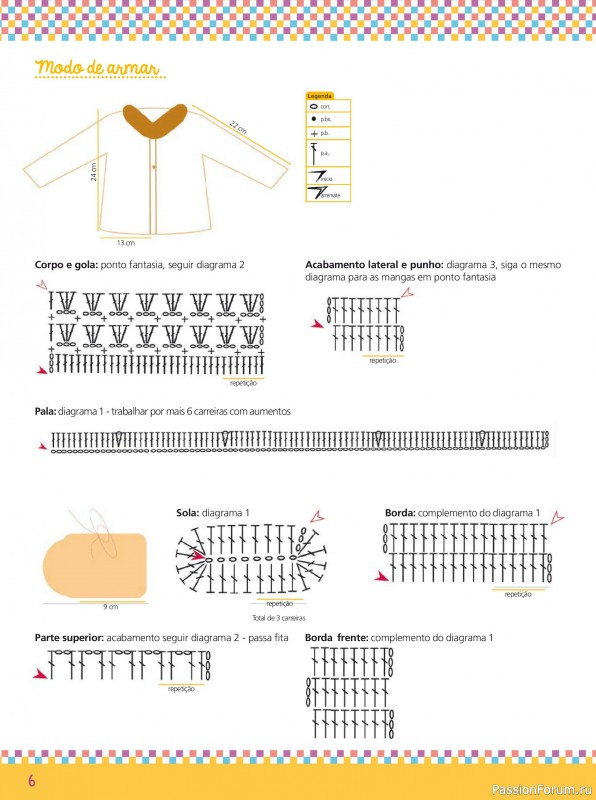Вязаные проекты в журнале &laquo;Artesanato Simples Ed.83 Croche e Trico Bebe&raquo;