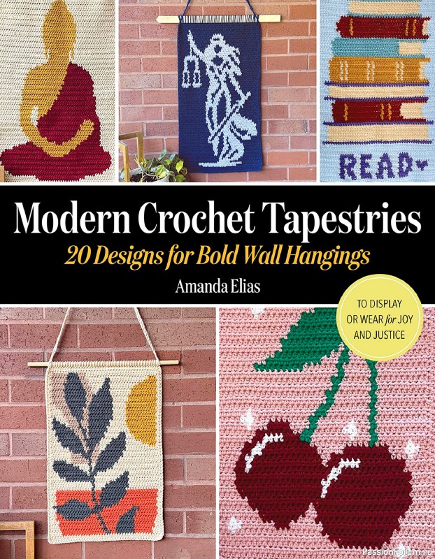 Вязаные проекты в книге «Modern Crochet Tapestries». Продолжение Вязаные проекты в книге «Modern Crochet Tapestries». Продолжение