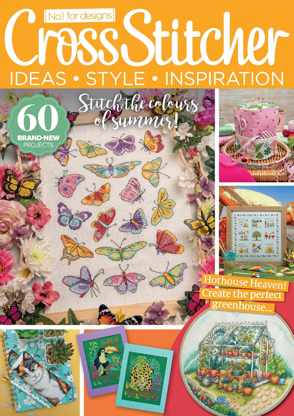Коллекция вышивки в журнале &laquo;CrossStitcher №385 2022&raquo;