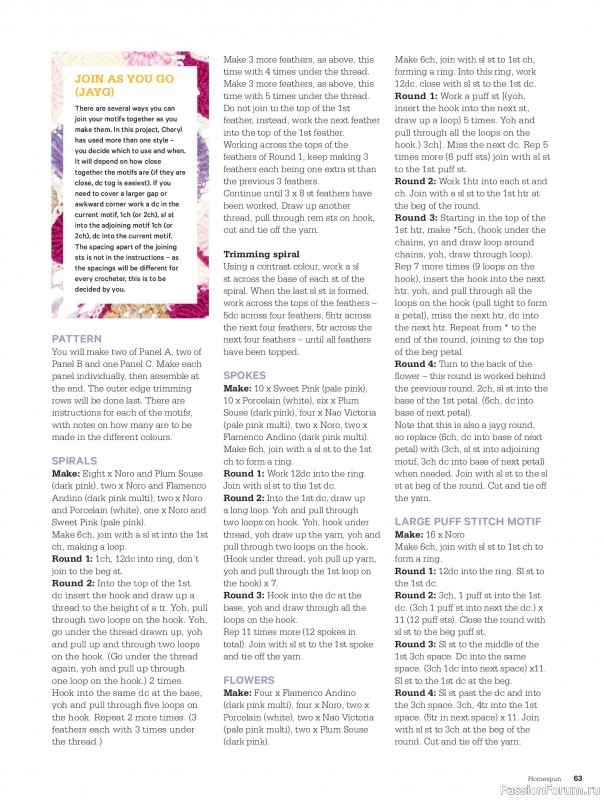 Коллекция проектов для рукодельниц в журнале «Australian Homespun №228 2025»