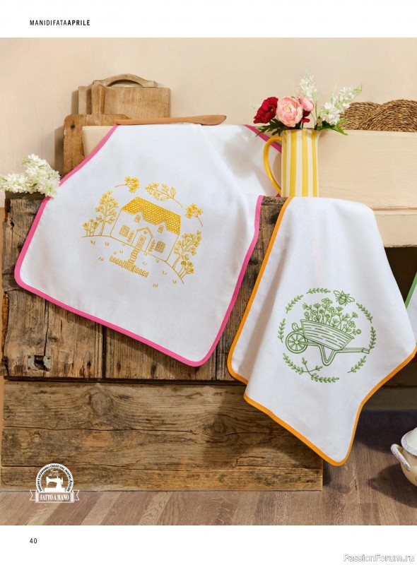 Коллекция проектов для рукодельниц в журнале &laquo;Mani di Fata - Aprile 2026&raquo;