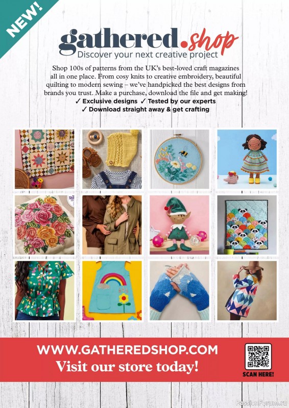 Коллекция проектов для рукодельниц в журнале «Mollie Makes – Making with Kids 2025»