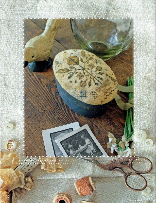Коллекция вышивки в книге «Sewing Club»