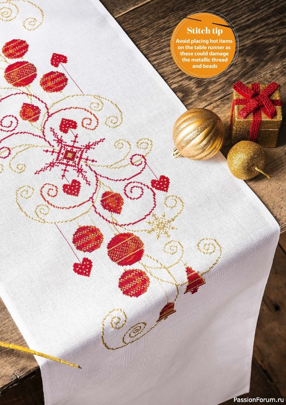 Коллекция вышивки в журнале «Cross Stitch Gold - Christmas Collection 2023»