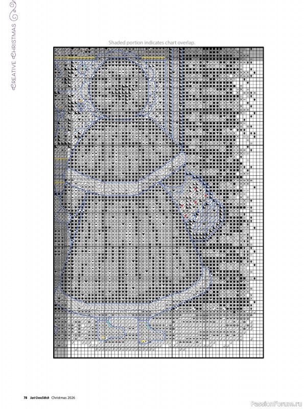 Коллекция вышивки в журнале «Just CrossStitch - Christmas 2026»