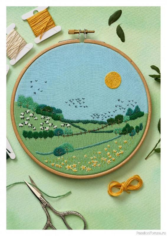Коллекция вышивки в журнале «Love Embroidery №63 2025»
