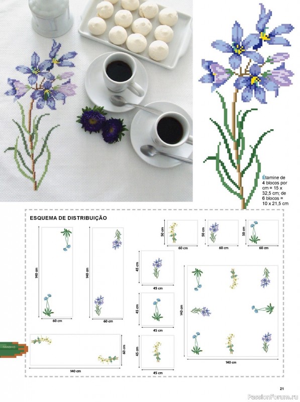 Коллекция вышивки в журнале «Ponto Cruz №4 2022»