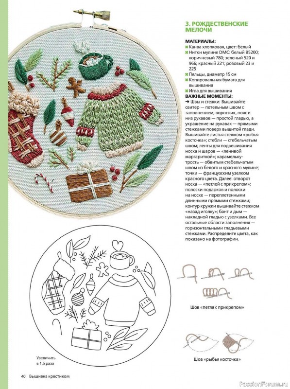 Коллекция вышивки в журнале «Вышивка крестиком №4 2025»