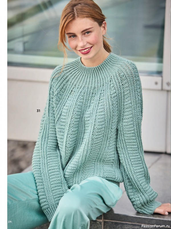 Вязаные модели в журнале &laquo;Sabrina №11 2026 German&raquo;