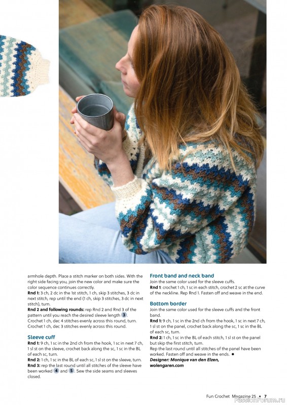 Вязаные проекты крючком в журнале «Fun Crochet Magazine №25 2025»