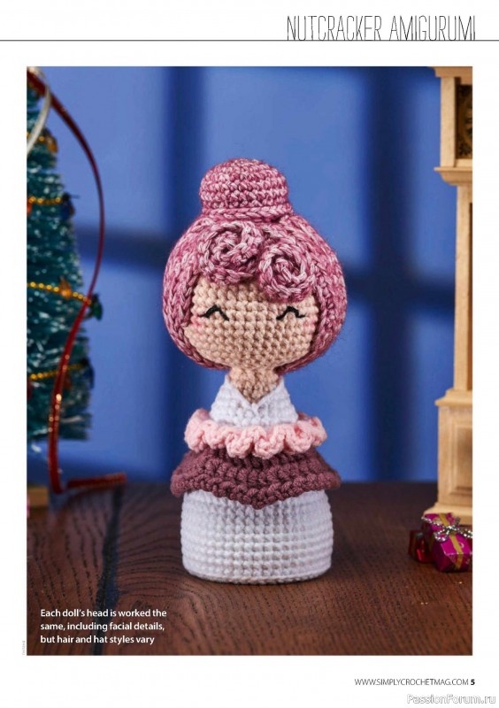 Вязаные проекты крючком в журнале «Simply Crochet №153 2024»