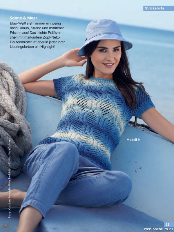 Вязаные проекты спицами в журнале &laquo;Hundert Seiten voller Ideen №2 2026&raquo;