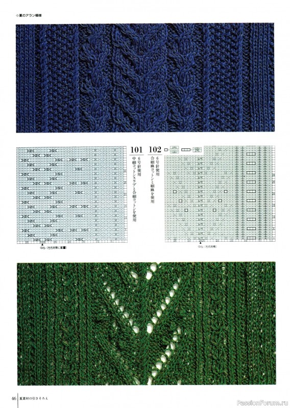 Вязаные проекты в книге «Fun of Color Patterns 200».