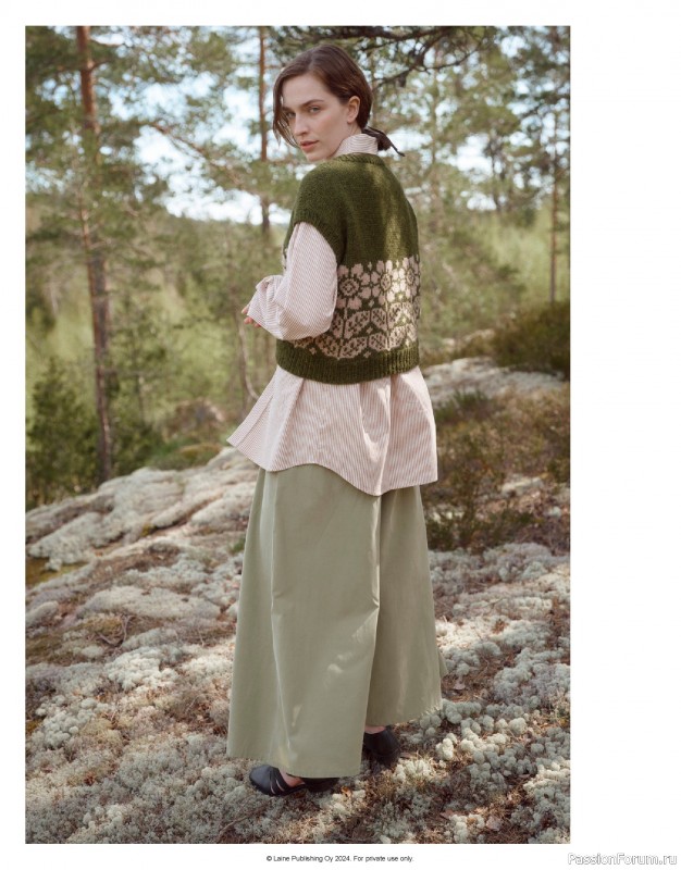 Вязаные проекты в журнале &laquo;Laine Nordic Knits 2024&raquo;