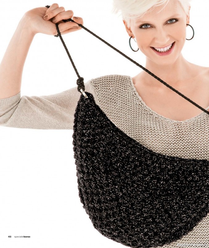 Вязаные проекты в журнале «Mani di Fata Speciale Borse - Dicembre 2025»