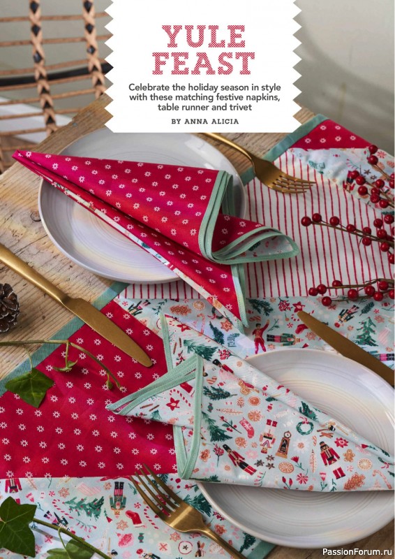 Коллекция проектов для рукодельниц в журнале «Love Patchwork & Quilting №155 2025»