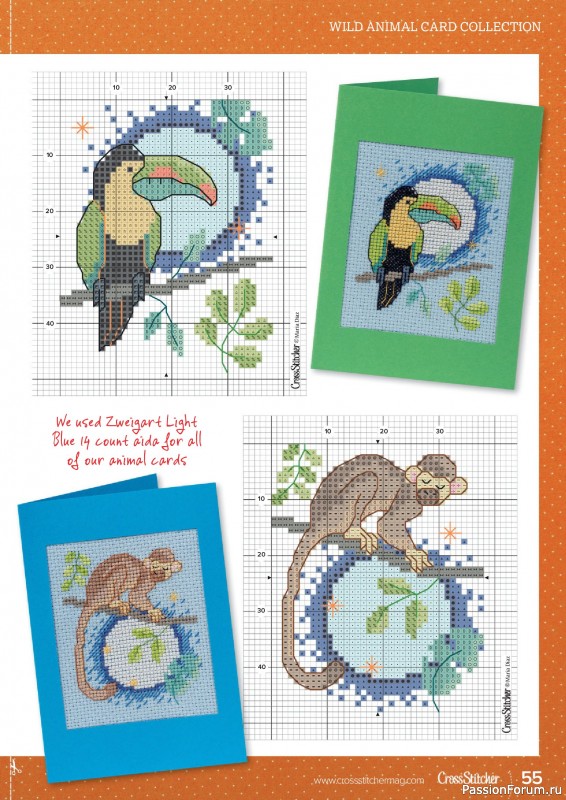 Коллекция вышивки в журнале «CrossStitcher №423 2025»