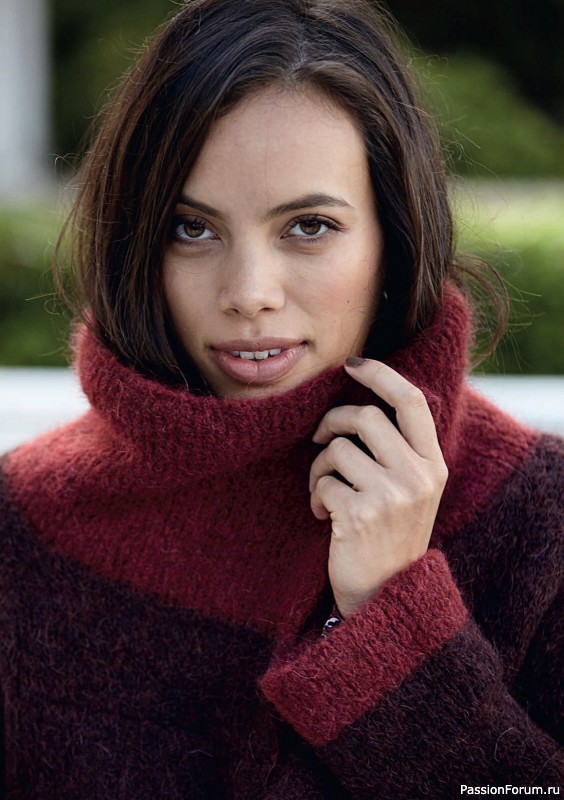 Вязаные модели в журнале «Burda Stricken №1 2020»