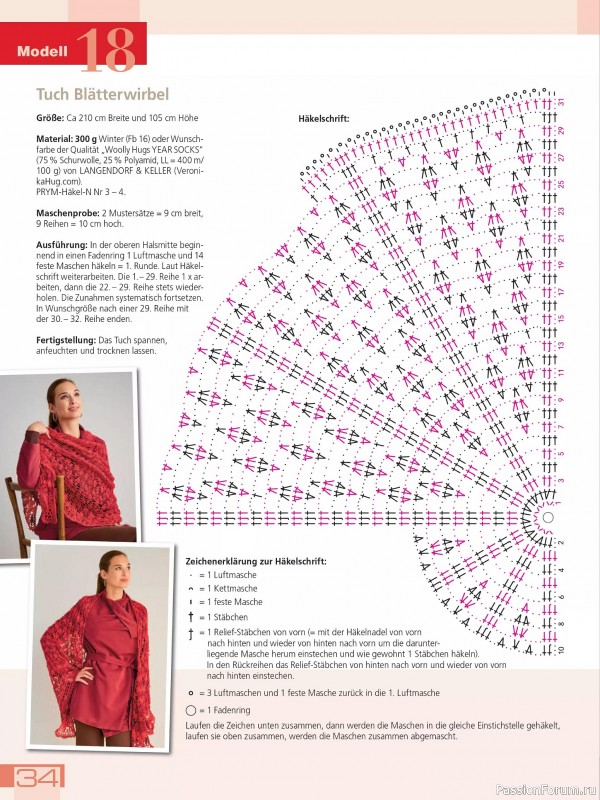 Вязаные модели в журнале «Meine Hakelmode Sonderheft MH 066 2025»