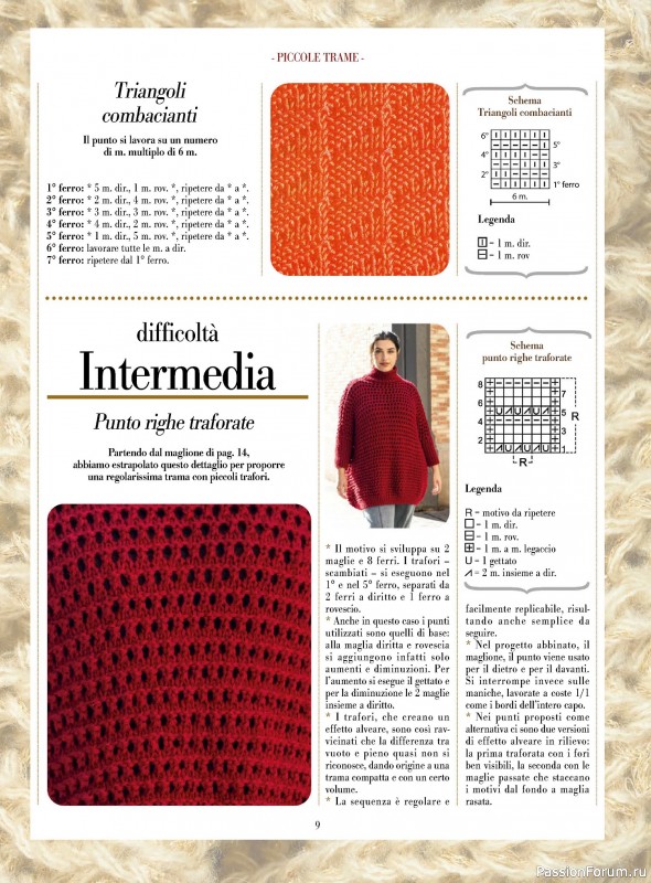 Вязаные модели в журнале «Piu Maglia №43 2024»