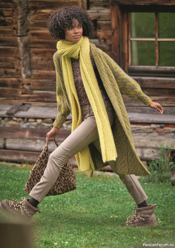 Вязаные модели в журнале «Verena Stricktrends №4 2025»