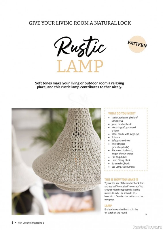 Вязаные проекты крючком в журнале «Fun Crochet Magazine №6 2022»