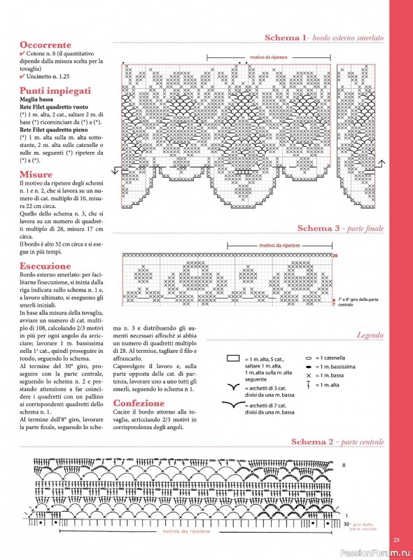 Вязаные проекты крючком в журнале «Motivi all'Uncinetto Speciale №4 2022»