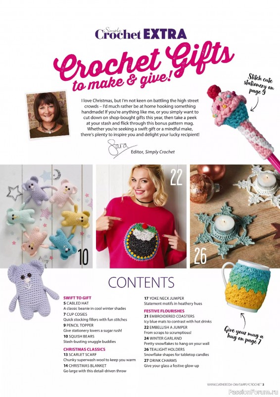 Вязаные проекты крючком в журнале «Simply Crochet №169 2025»