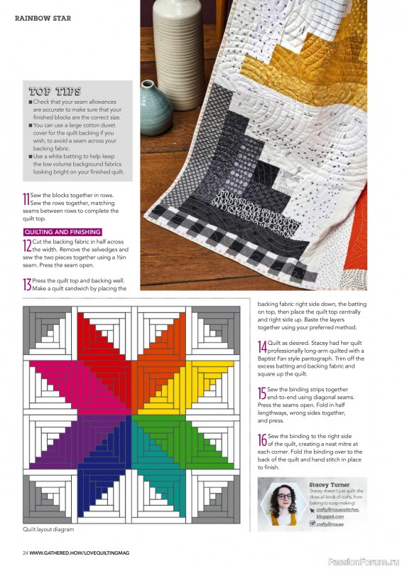 Коллекция проектов для рукодельниц в журнале &laquo;Love Patchwork & Quilting №159 2026&raquo;