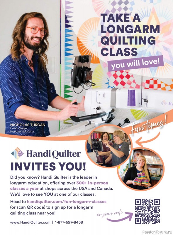 Коллекция проектов для рукодельниц в журнале «Quiltmaker - Winter 2026»