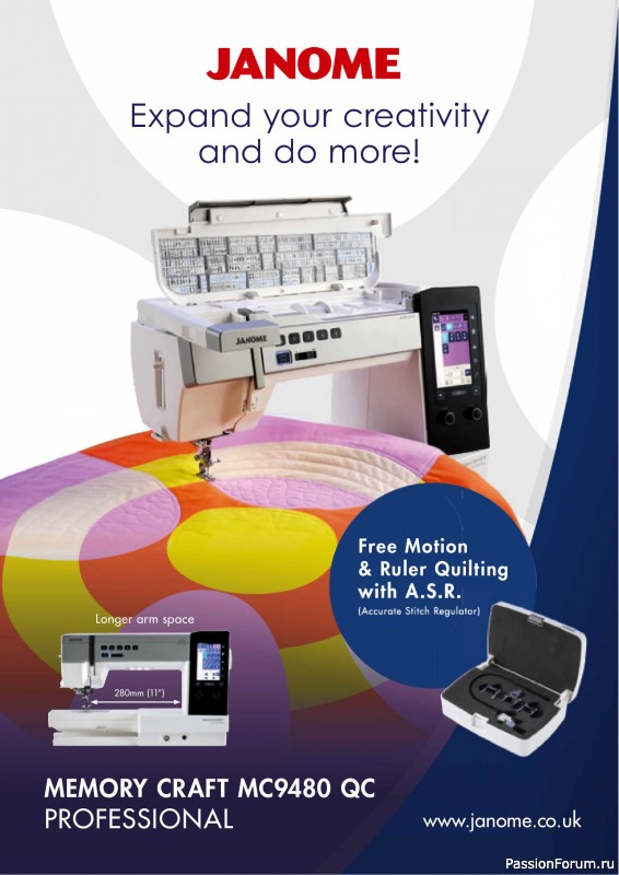 Коллекция проектов для рукодельниц в журнале «Todays Quilter №133 2025»