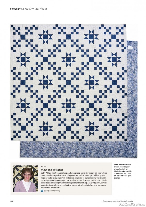 Коллекция проектов для рукодельниц в журнале &laquo;Todays Quilter №136 2026&raquo;