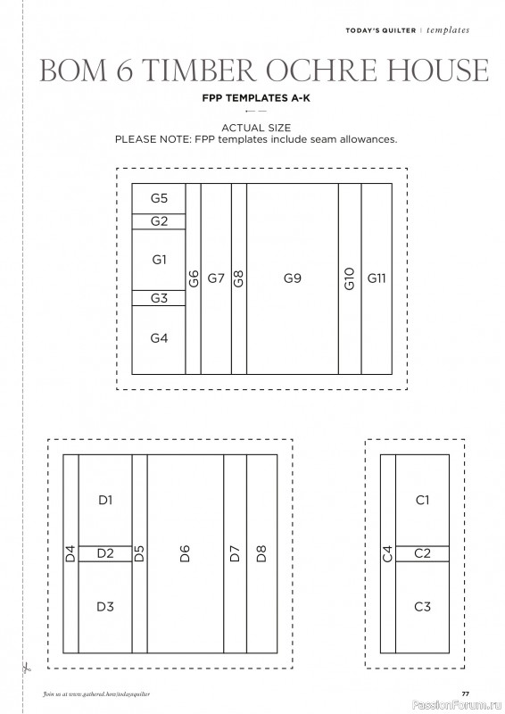 Коллекция проектов для рукодельниц в журнале &laquo;Todays Quilter №139 2026&raquo;