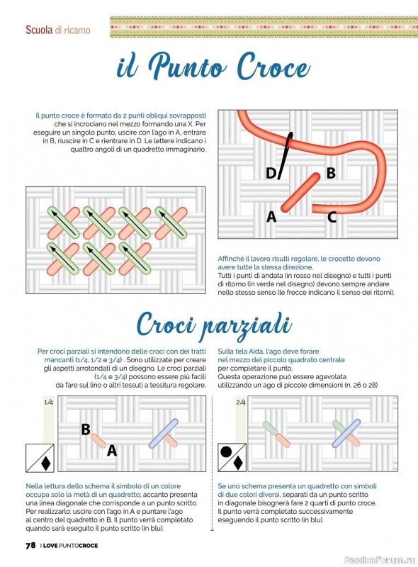 Коллекция вышивки крестиком в журнале «I Love Punto Croce №16 2022»