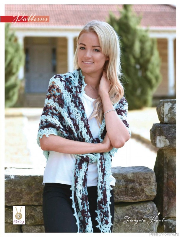 Вязаные модели спицами в журнале &laquo;Australian Knitting Vol.18 №1 2026&raquo;