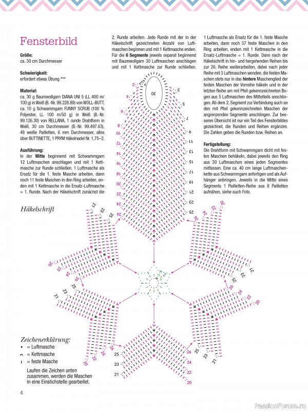 Вязаные проекты крючком в журнале «Dekoratives Hakeln №186 2025»
