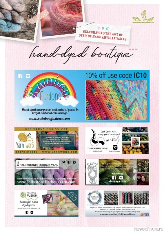 Вязаные проекты крючком в журнале «Inside Crochet №149 2022»