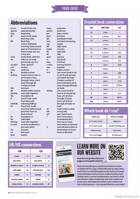 Вязаные проекты крючком в журнале «Simply Crochet №169 2025»