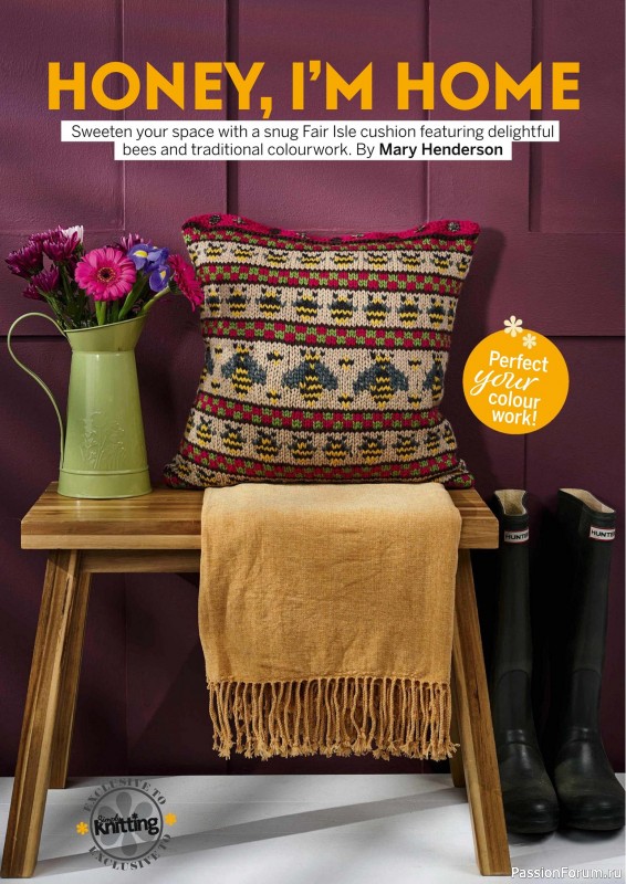 Вязаные проекты крючком в журнале «Simply Knitting №266 2025»