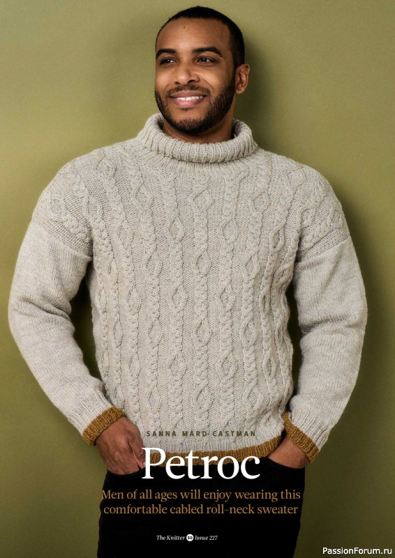 Вязаные проекты спицами в журнале «The Knitter №227 2026»