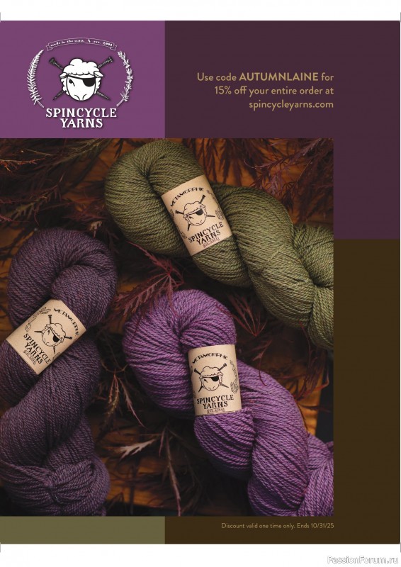 Вязаные проекты в журнале «Laine Magazine №26 2025».