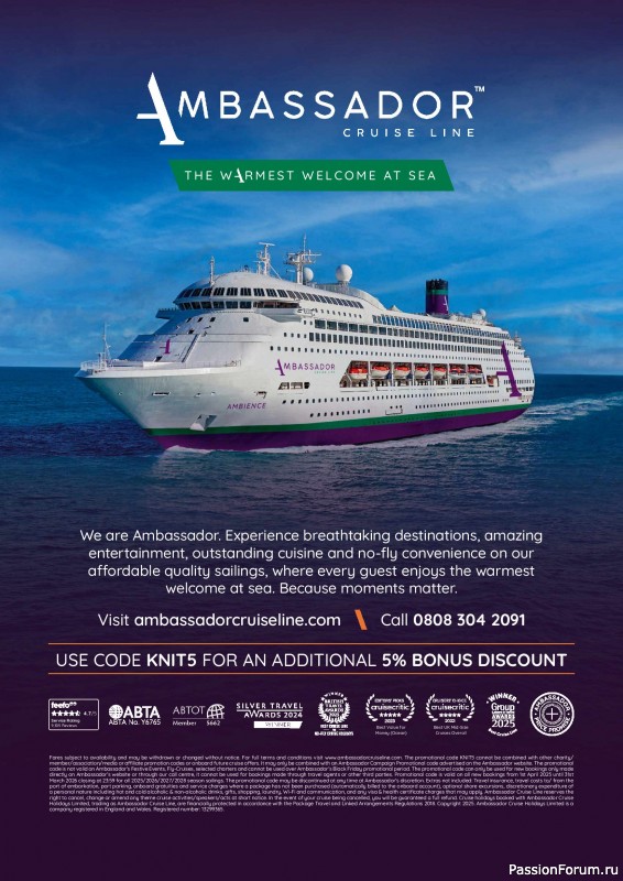 Вязаные проекты в журнале «Simply Knitting №274 2026»