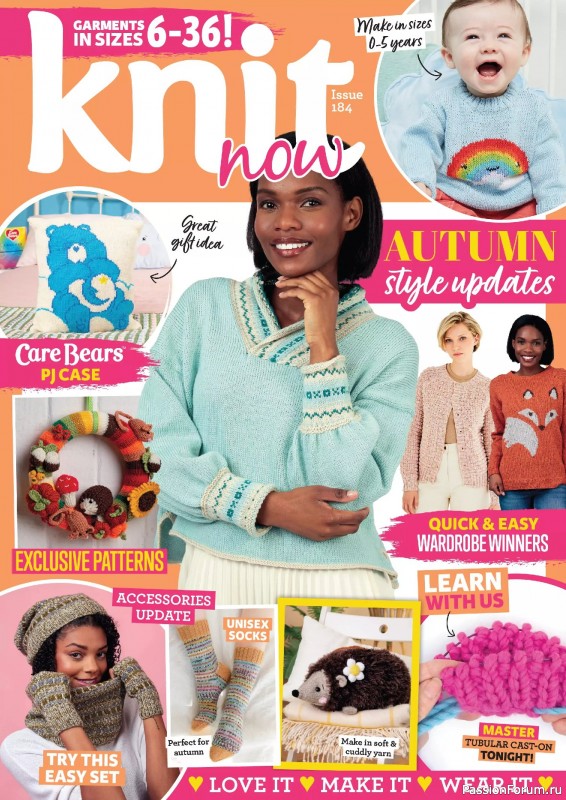 Вязаные проекты в журнале «Knit Now №184 2025»
