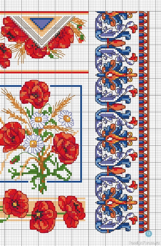 Коллекция проектов для рукодельниц в журнале &laquo;A Punto Croce Fiori - Marzo 2026&raquo;