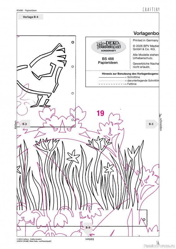 Коллекция проектов для рукодельниц в журнале &laquo;Mein Deko & Bastelspa&szlig; Sonderheft BS488 2026&raquo;