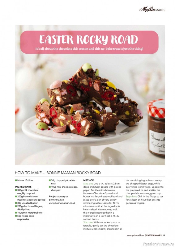 Коллекция проектов для рукодельниц в журнале «Mollie Makes - Easter Makes 2026»