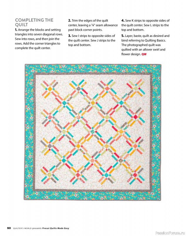 Коллекция проектов для рукодельниц в журнале &laquo;Quilter's World Specials - Late Spring 2026&raquo;